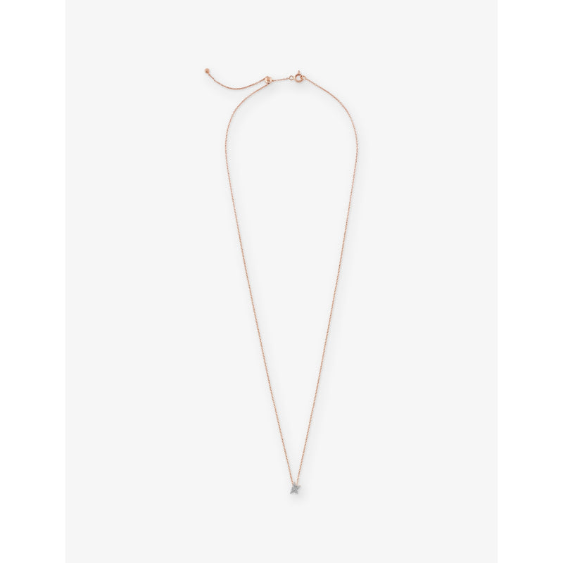 Kismet By Milka Comet Mini 0.04ct Diamond Pendant Necklace