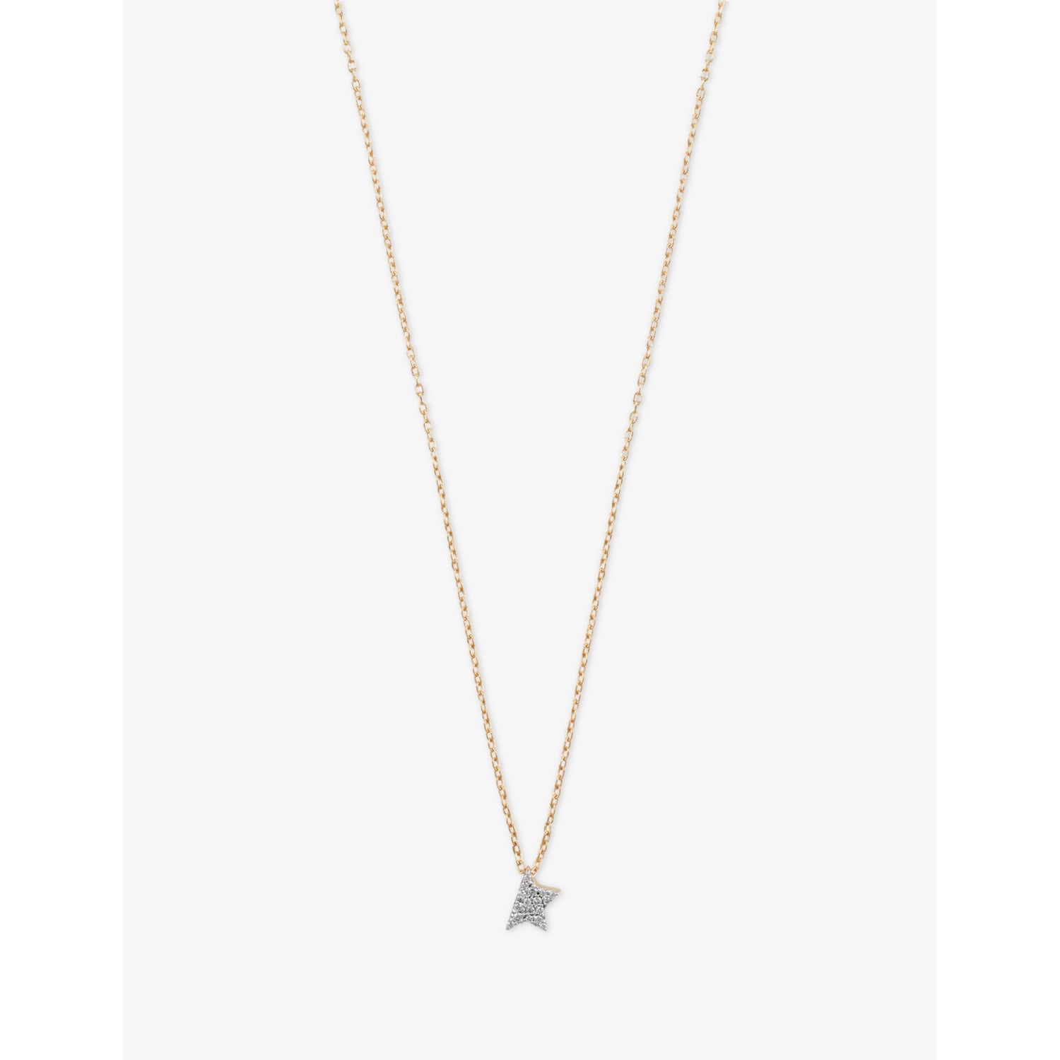 Kismet by Milka Comet Mini diamond pendant 0.04ct, imported from the UK