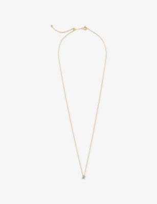 Kismet by Milka Comet Mini diamond pendant 0.04ct, imported from the UK