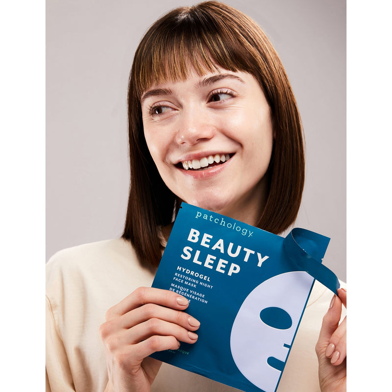 Patchology Beauty Sleep Restoring hydrogel face mask 44g, imported from the UK