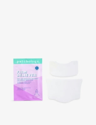 Patchology Firm Believer neck and decollete hydrogel mask (British brand)