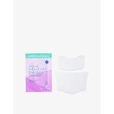 selfridges Patchology Firm Believer Neck & Decollete Hydrogel Mask Treatment- Buy online at McGrocer