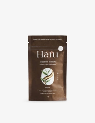 Haru hojicha roasted green tea powder 30g, imported from the UK