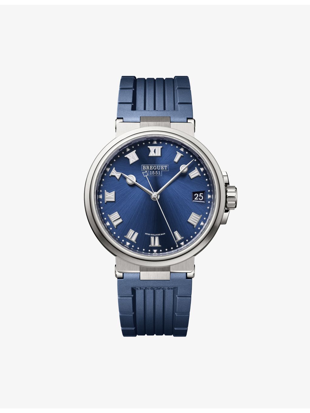 Breguet Marine 5517 titanium automatic watch 40mm (British brand)