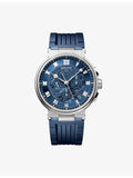 Breguet Marine Chronograph 5527 18ct white gold watch 42.3mm (British brand)