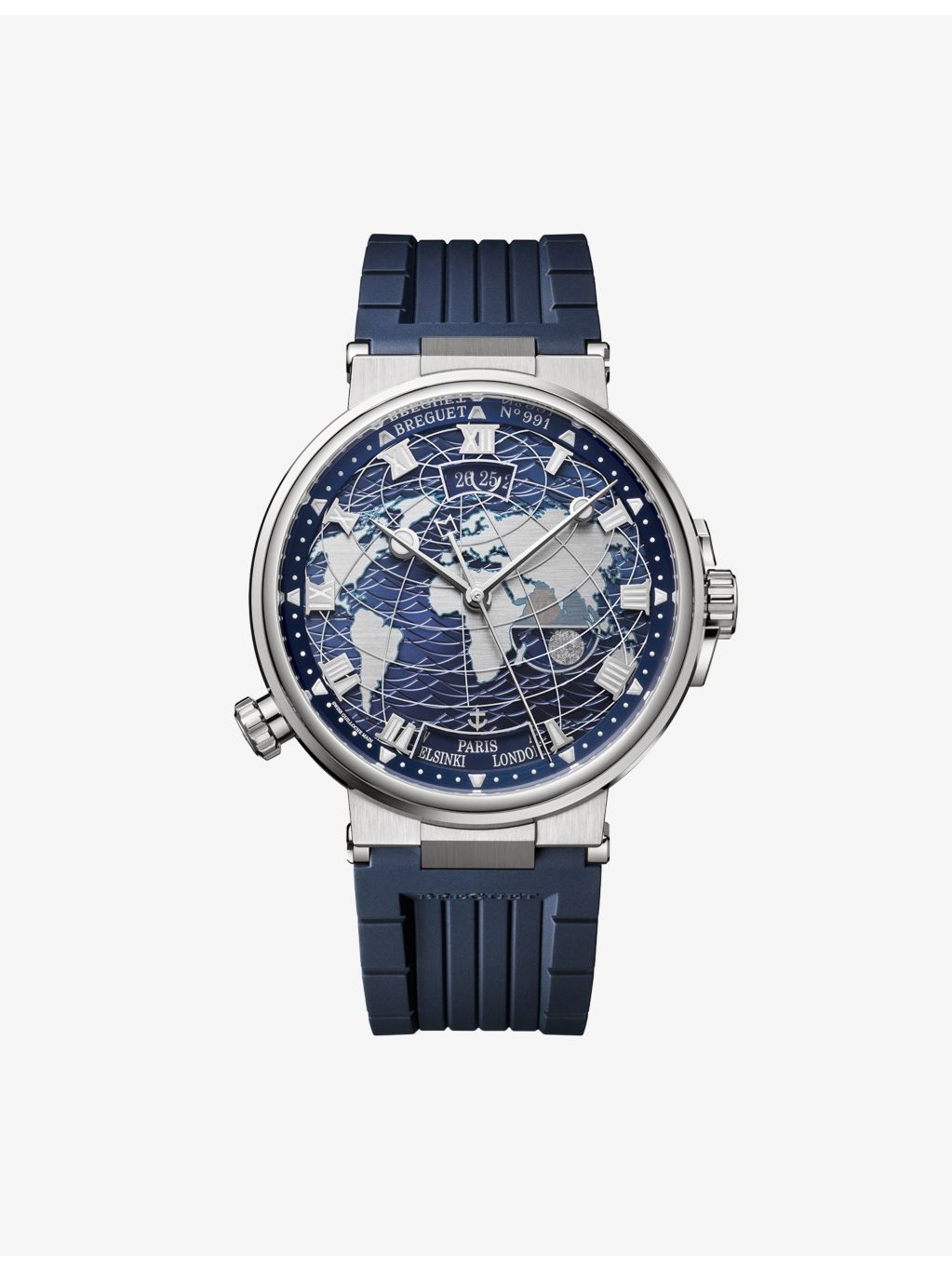 Breguet Marine Hora Mundi 5557 automatic watch 43.9mm - British product
