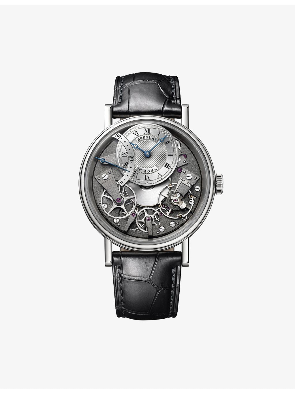 Breguet Tradition Seconde Rétrograde 7097 18ct white-gold watch 40mm, UK version
