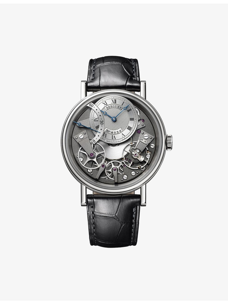 Breguet Tradition Seconde Rétrograde 7097 18ct white-gold watch 40mm, UK version