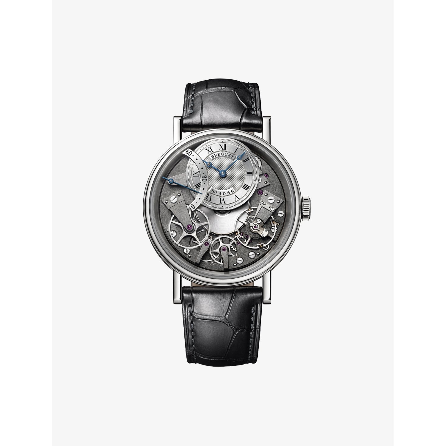 Breguet Tradition Seconde Rétrograde 7097 18ct white-gold watch 40mm, UK version