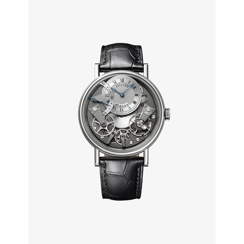 Breguet Tradition Seconde Rétrograde 7097 18ct white-gold watch 40mm, UK version