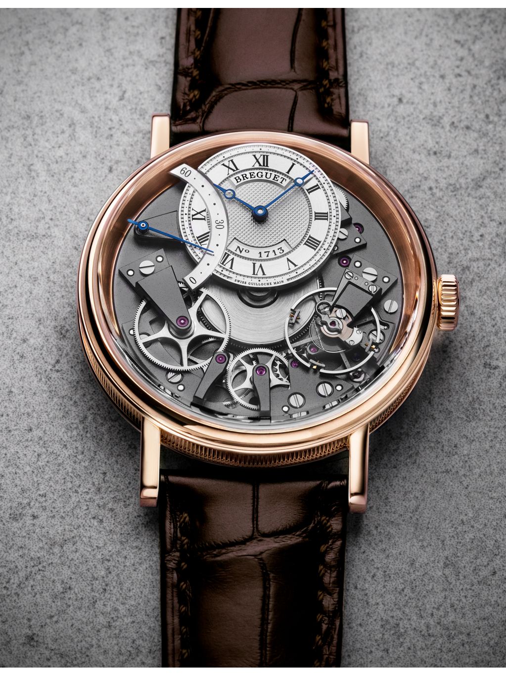 Breguet Tradition 7097 retrograde seconds watch 40mm (British brand)