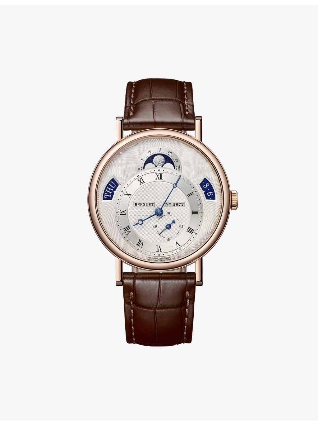 Breguet Classique Calendrier 7337 rose-gold automatic watch 39mm, UK version