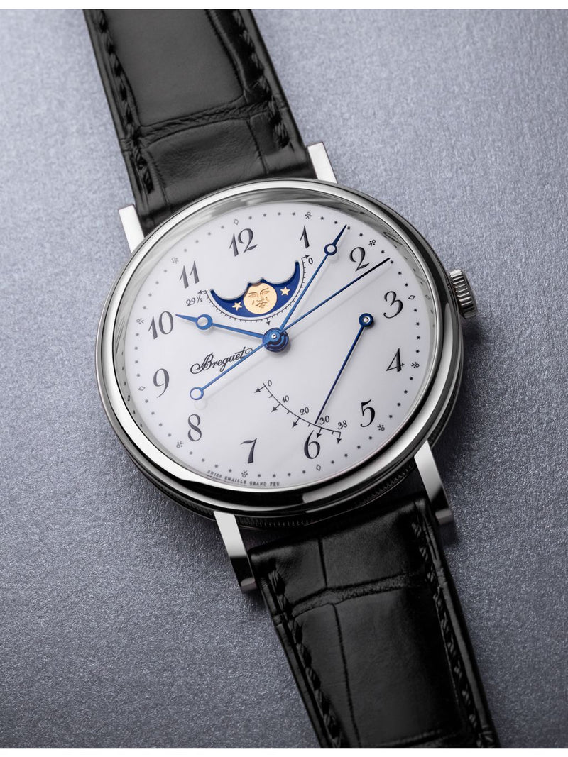 Breguet Classique Phase de Lune 7787 watch 39mm (British brand)