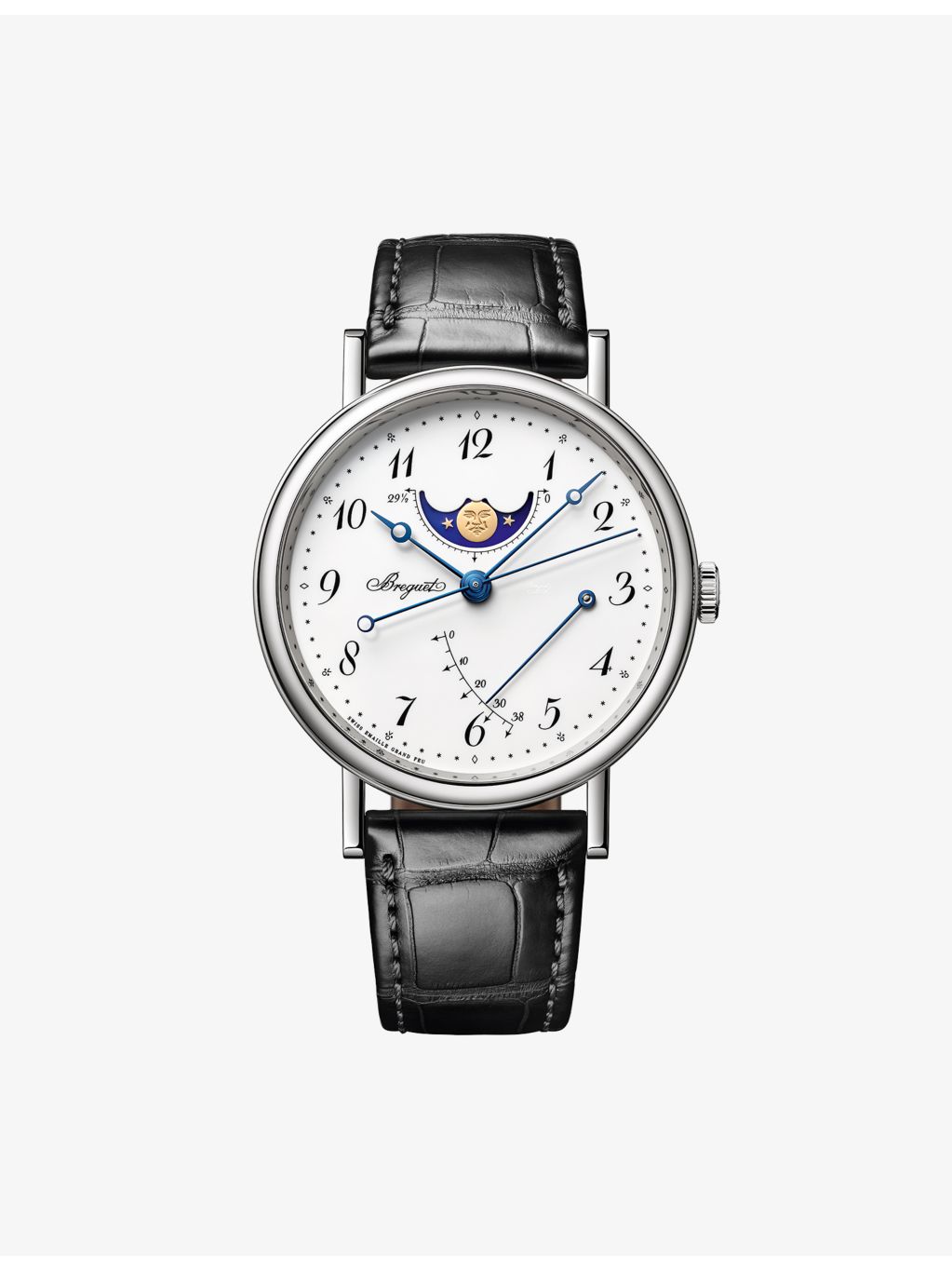 Breguet Classique Phase de Lune 7787 watch 39mm (British brand)