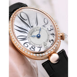 Breguet Reine de Naples rose gold diamond watch 28.5mm, UK version