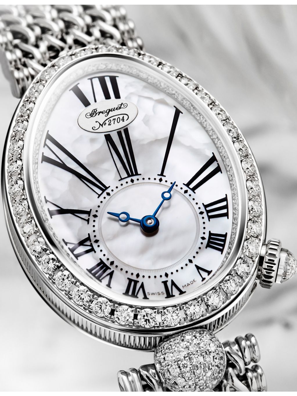 Breguet Reine de Naples 8928 diamond watch 25mm (British brand)