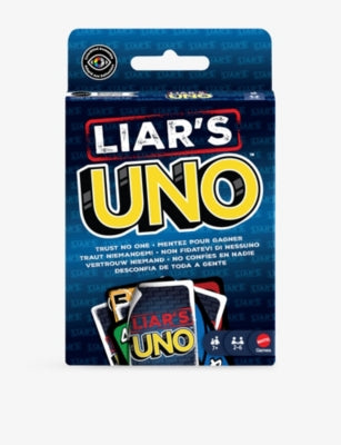 UNO Liars bluffing card game (British brand)