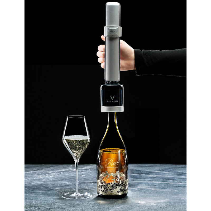 Coravin sparkling wine preservation system with CO2 charger - British product