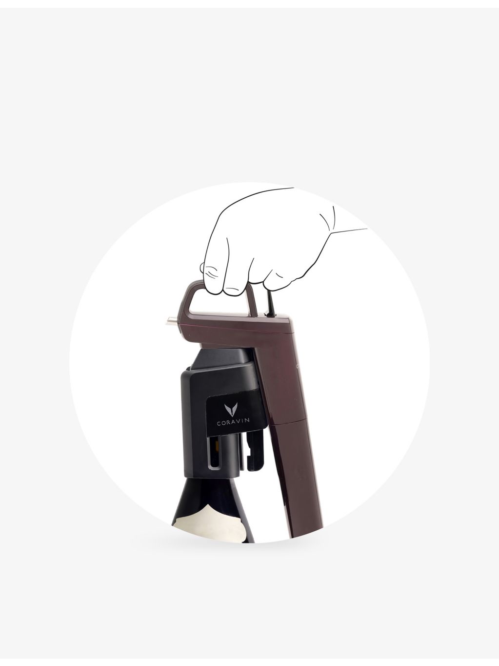 Coravin Timeless Six wine preservation set, imported from the UK