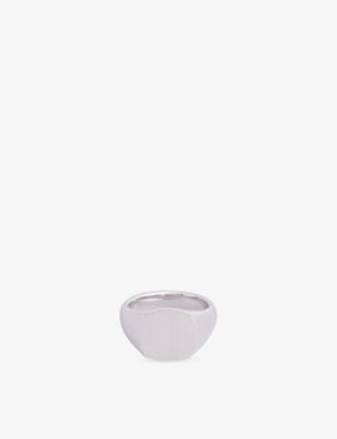 Tom Wood Kay Satin Rhodium-Plated Sterling-Silver Ring