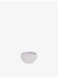 Tom Wood rhodium-plated sterling-silver ring with satin finish, imported from the UK