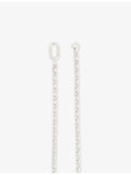 Tom Wood rhodium-plated sterling silver chain necklace 51cm, imported from the UK