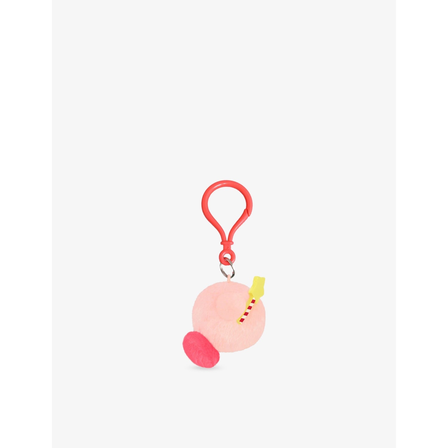 Kirby Star Rod soft-toy keyring 3cm, imported from the UK