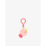Kirby Star Rod soft-toy keyring 3cm, imported from the UK