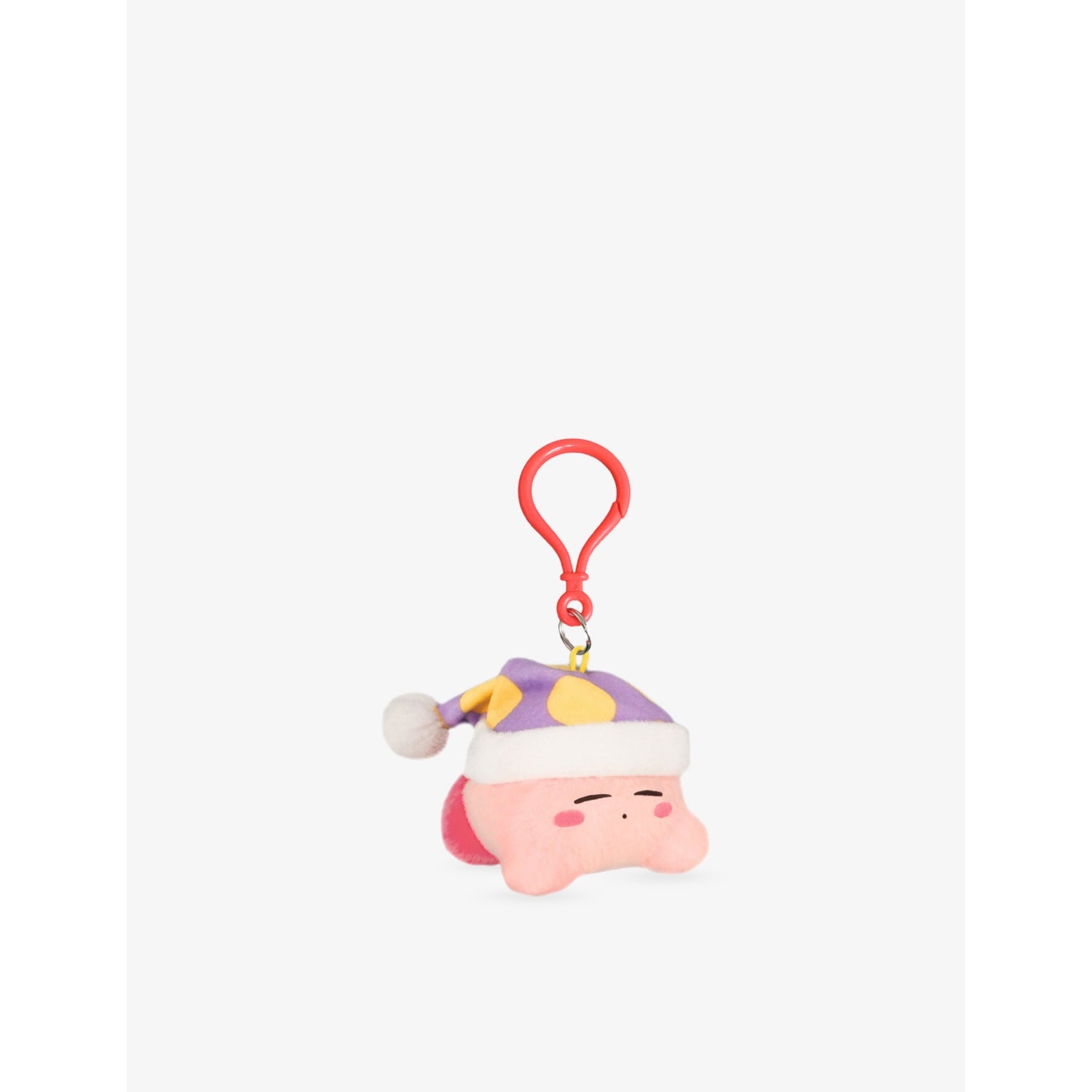 Kirby Sleep soft toy keyring 5cm, UK version