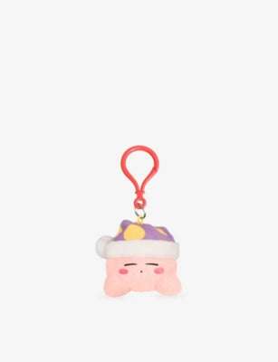 Kirby Sleep soft toy keyring 5cm, UK version
