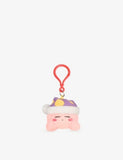Kirby Sleep soft toy keyring 5cm, UK version