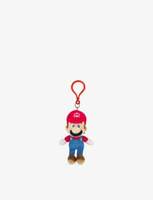 Nintendo Mario soft toy keyring 12cm (British brand)