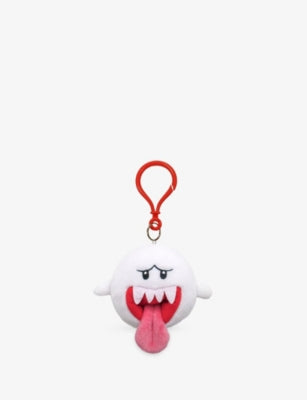 Nintendo Boo soft toy keyring 12cm clip, UK version