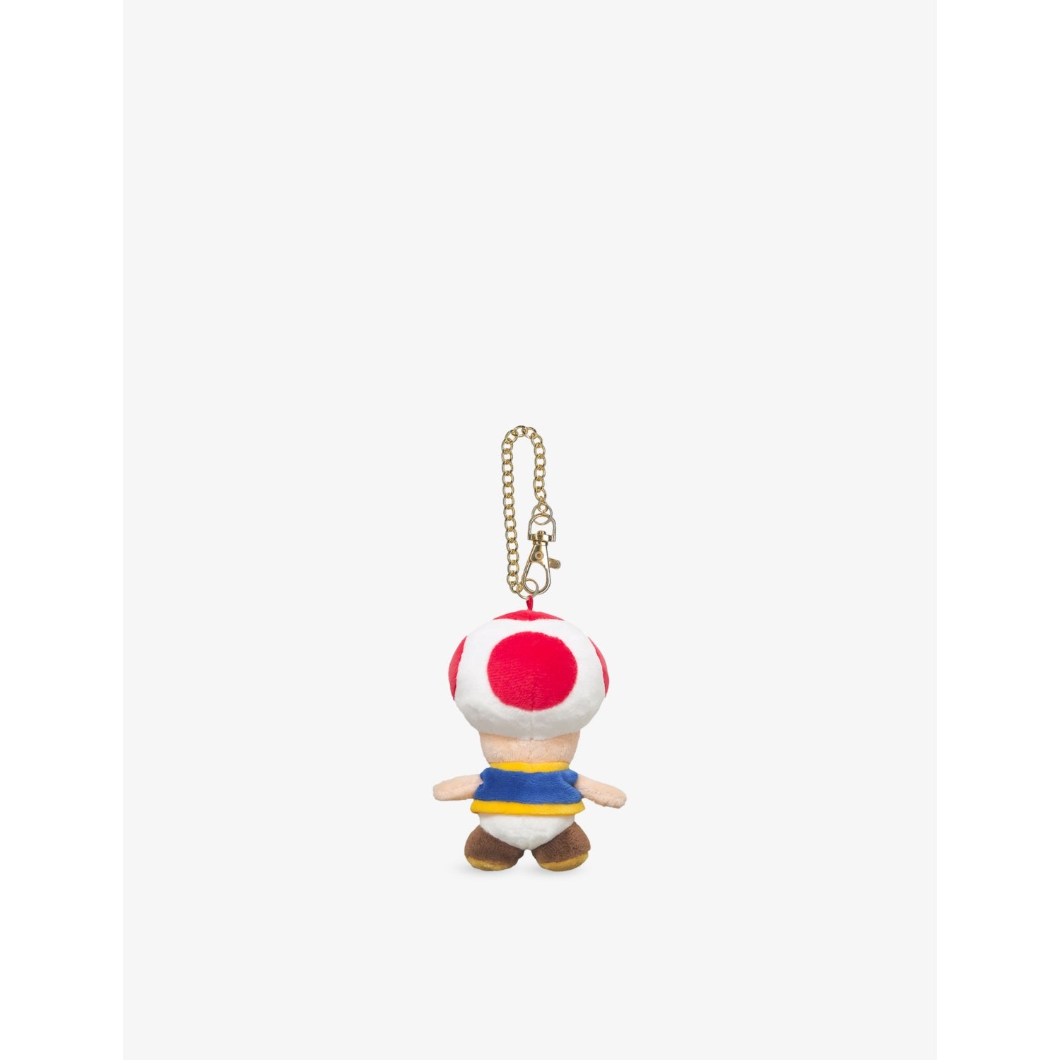 Nintendo Toad soft toy keyring 12cm - British product