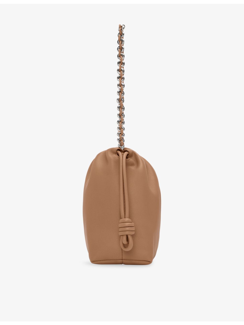 Loewe Flamenco Medium leather clutch bag, imported from the UK