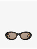 Loewe oval mini anagram acetate sunglasses G821MN0X02 (British brand)