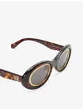 Loewe oval mini anagram acetate sunglasses (British brand)
