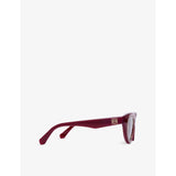Loewe cat eye mini anagram acetate sunglasses, UK version