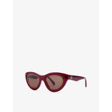 Loewe cat eye mini anagram acetate sunglasses, UK version
