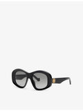 Loewe Pentagon beveled acetate sunglasses, UK version