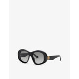 Loewe Pentagon beveled acetate sunglasses, UK version