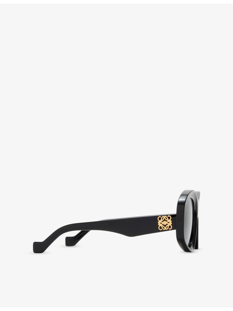 Loewe Pentagon beveled acetate sunglasses, UK version