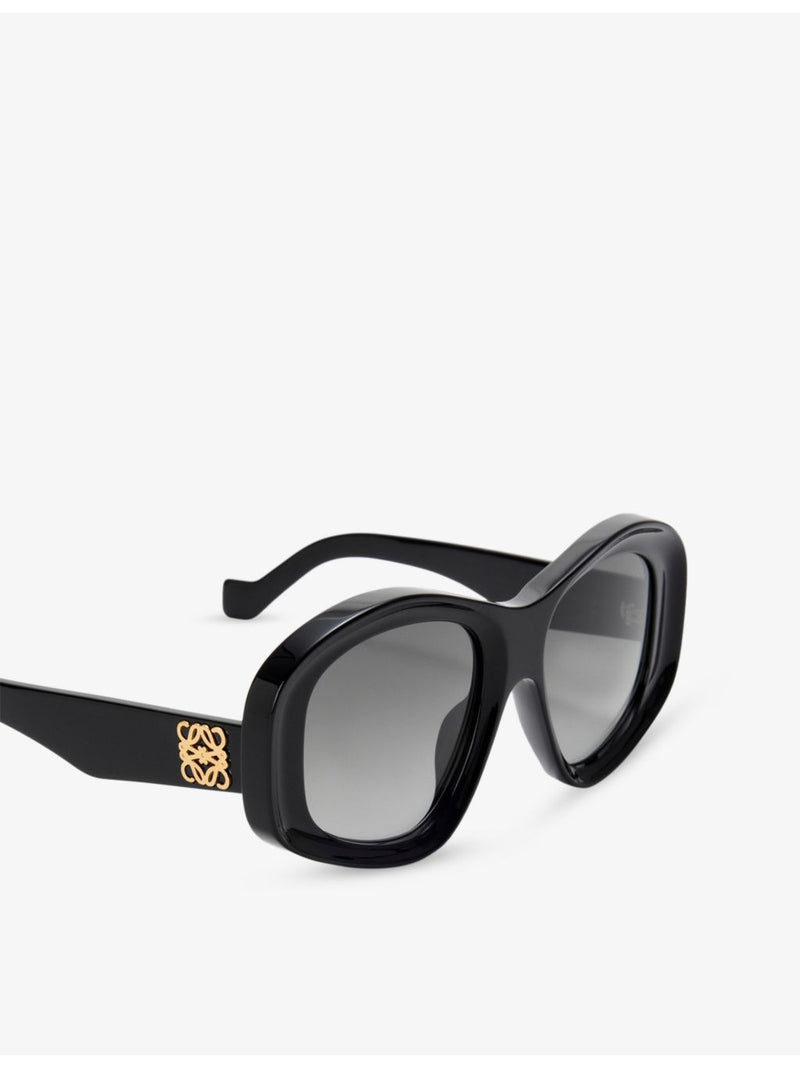 Loewe Pentagon beveled acetate sunglasses, UK version