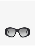 Loewe Pentagon beveled acetate sunglasses, UK version