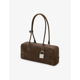 Loewe Amazona 31 cropped suede shoulder bag, UK version