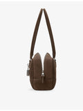 Loewe Amazona 31 cropped suede shoulder bag, UK version