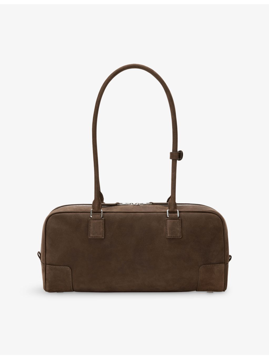 Loewe Amazona 31 cropped suede shoulder bag, UK version