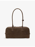 Loewe Amazona 31 cropped suede shoulder bag, UK version