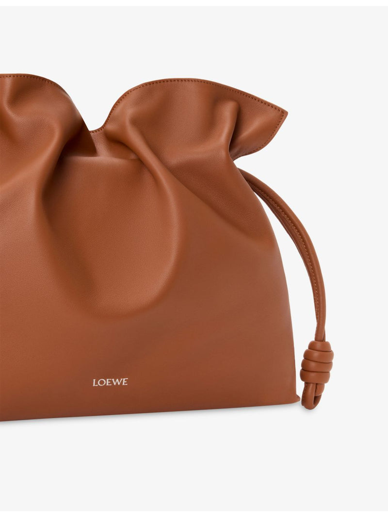 Loewe Flamenco large leather clutch bag (British brand)