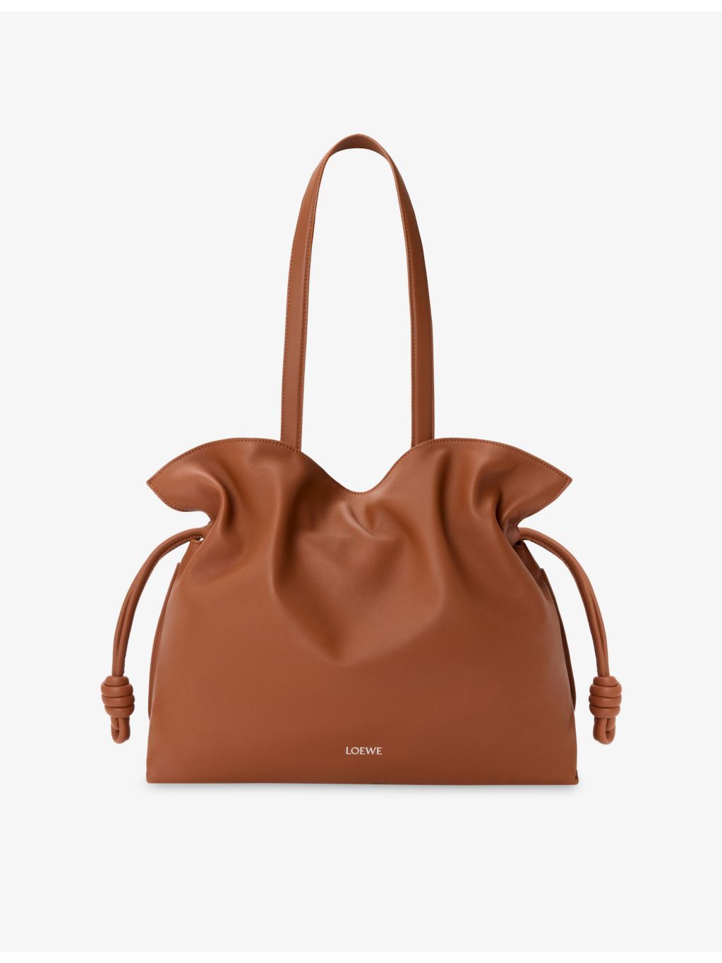 Loewe Flamenco large leather clutch bag (British brand)